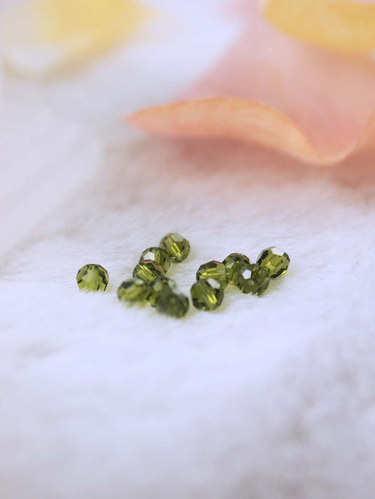 Swarovski Beads 5000 - 4MM - 12pc - Olivine