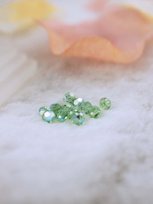 Swarovski Beads 5000 - 4MM - 12pc - Peridot-AB