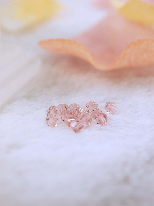 Swarovski Beads 5000 - 4MM - 12pc - Vintage-Rose