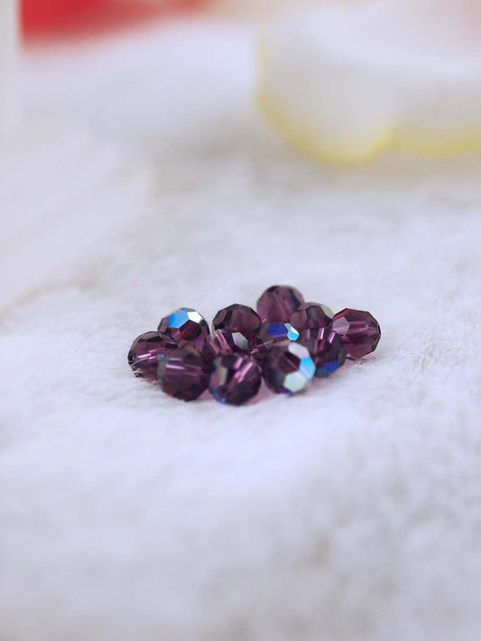 Swarovski Beads 5000 - 5mm - 12pc - Amethyst-AB