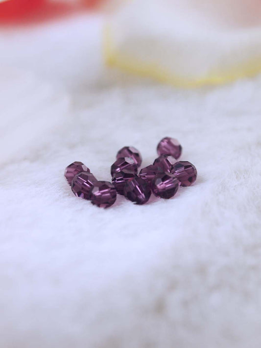 Swarovski Beads 5000 - 5mm - 12pc - Amethyst