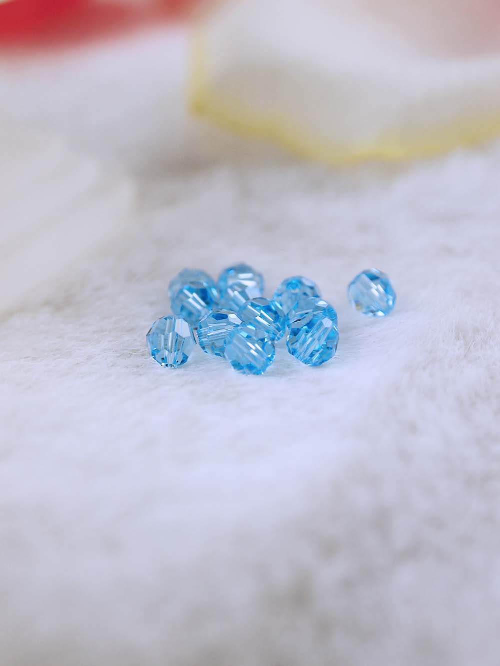 Swarovski Beads 5000 - 5mm - 12pc - Aquamarine