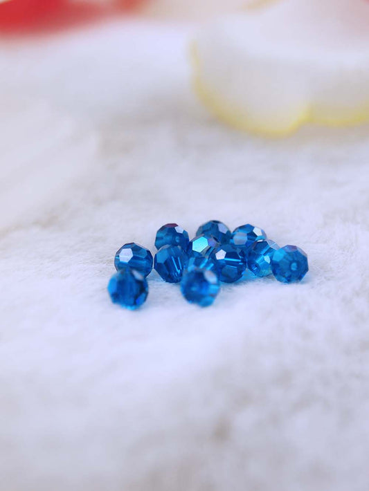 Swarovski Beads 5000 - 5mm - 12pc - Capri-Blue-AB