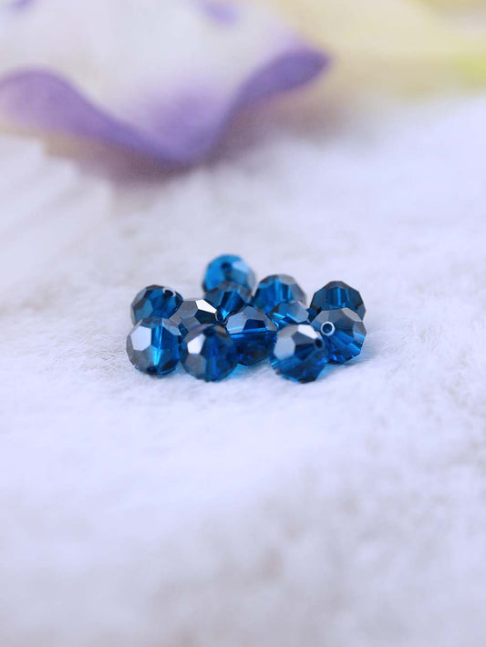 Swarovski Beads 5000 - 6mm - 12pc - Capri-Blue-Satin