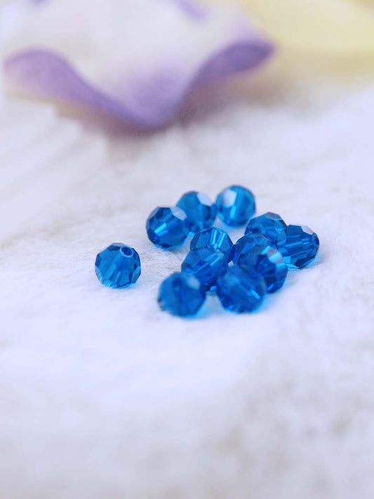 Swarovski Beads 5000 - 6mm - 12pc - Capri-Blue