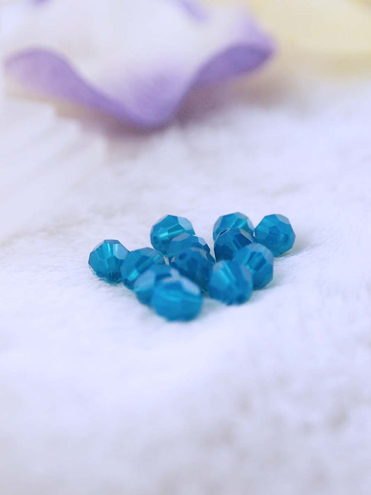 Swarovski Beads 5000 - 6mm - 12pc - Caribbean-Blue-Opal