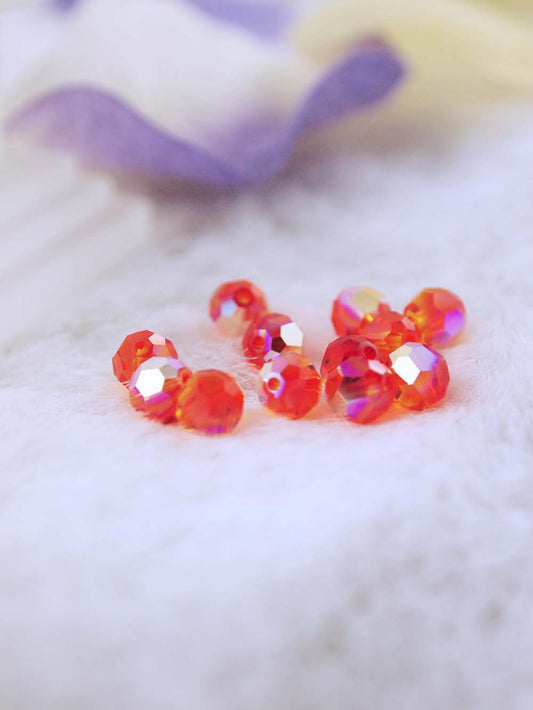 Swarovski Beads 5000 - 6mm - 12pc - Fire-Opal-AB