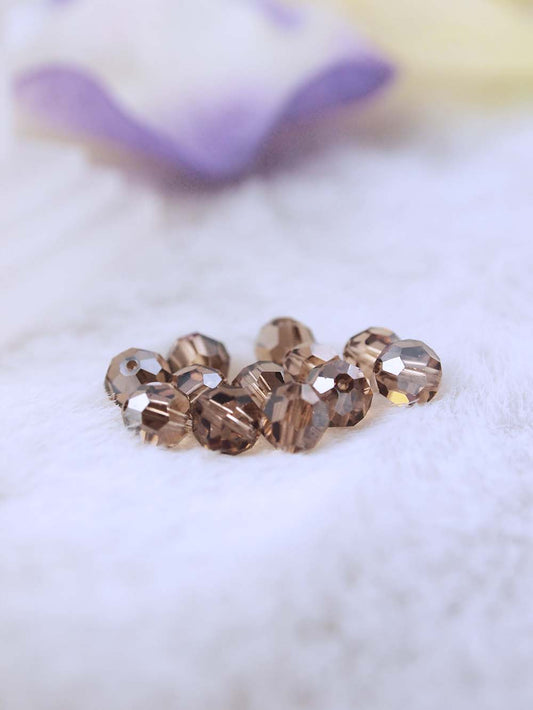 Swarovski Beads 5000 - 6mm - 12pc - Light-Colorado-Topaz-Satin