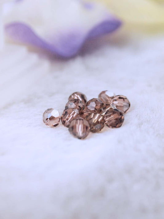 Swarovski Beads 5000 - 6mm - 12pc - Light-Peach-Satin