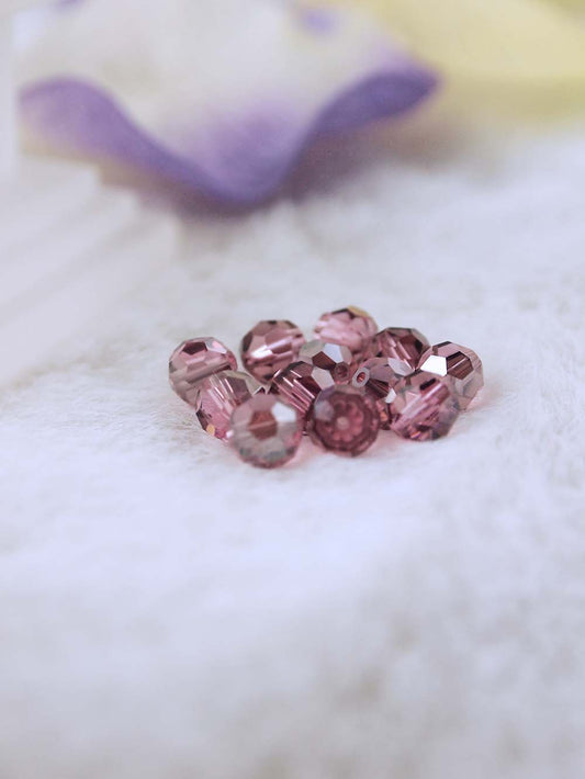 Swarovski Beads 5000 - 6mm - 12pc - Light-Rose-Satin