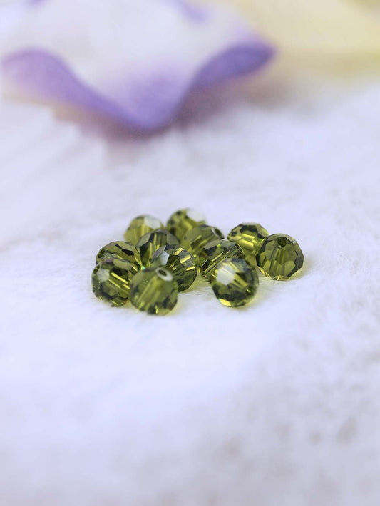 Swarovski Beads 5000 - 6mm - 12pc - Olivine