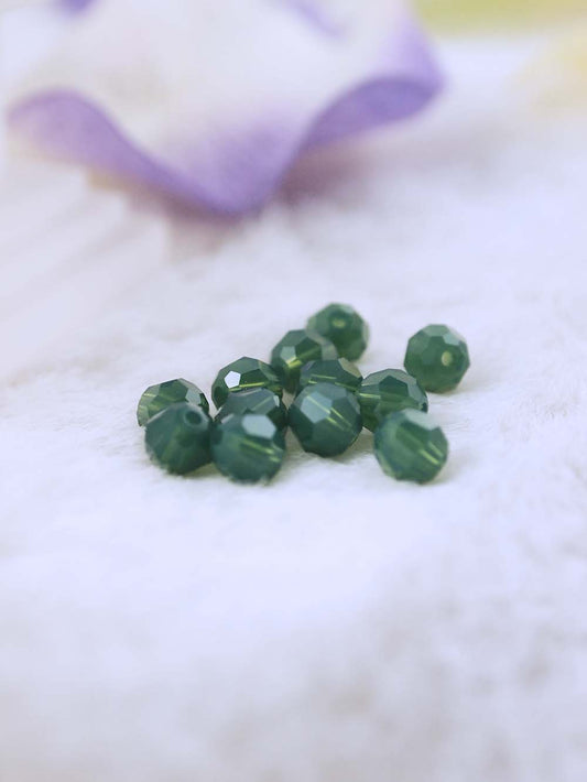 Swarovski Beads 5000 - 6mm - 12pc - Palace-Green-Opal