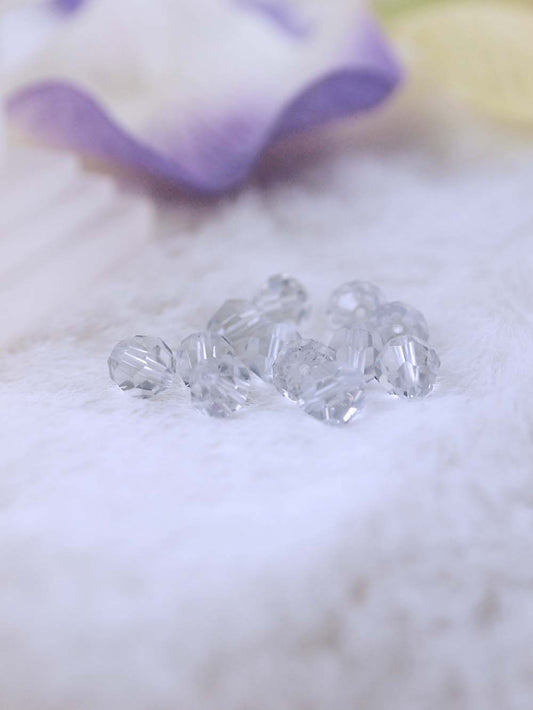 Swarovski Beads 5000 - 6mm - 12pc - Shadow-Crystal