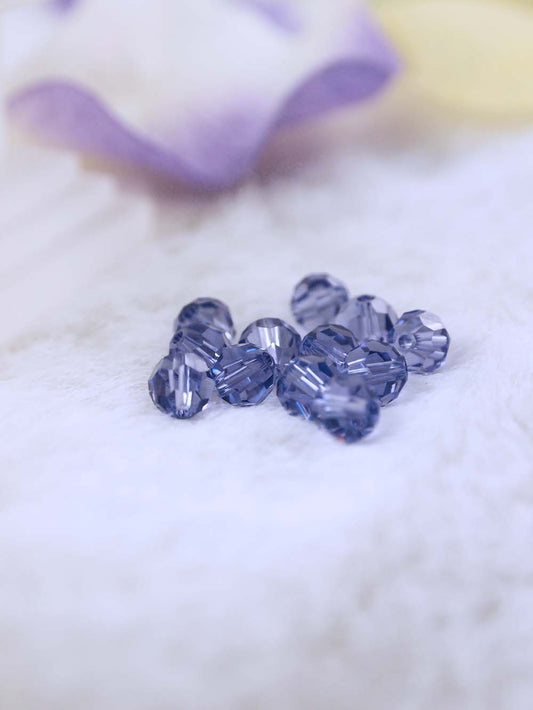 Swarovski Beads 5000 - 6mm - 12pc - Tanzanite