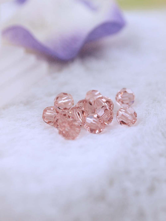Swarovski Beads 5000 - 6mm - 12pc - Vintage-Rose