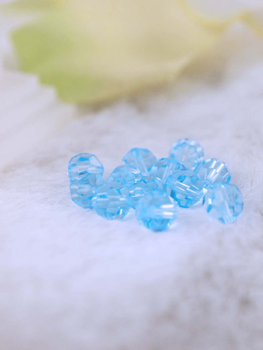 Swarovski Beads 5000 - 7mm - 12pc - Aquamarine