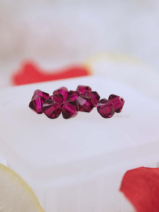 Swarovski Beads 5301 - 6mm - 12pc - Ruby