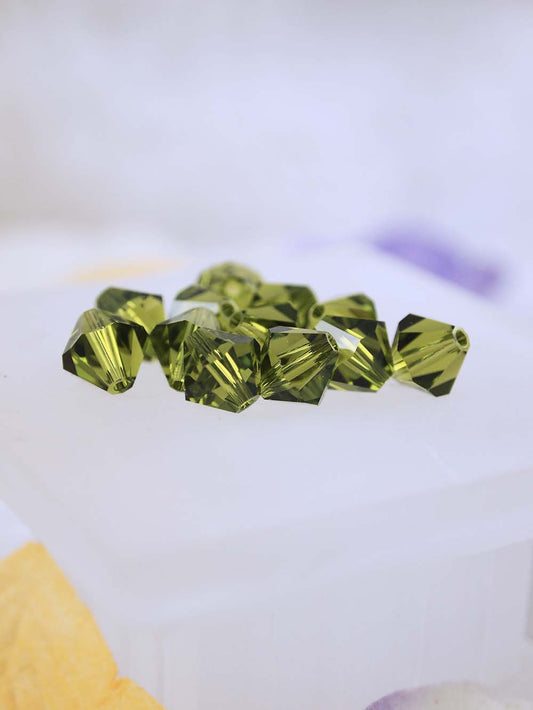 Swarovski Beads 5301 - 8mm - 12pc - Olivine