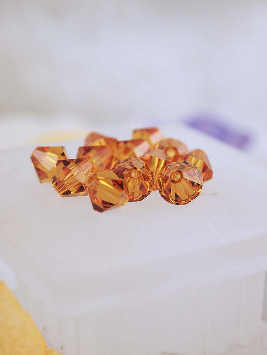 Swarovski Beads 5301 - 8mm - 12pc - Topaz