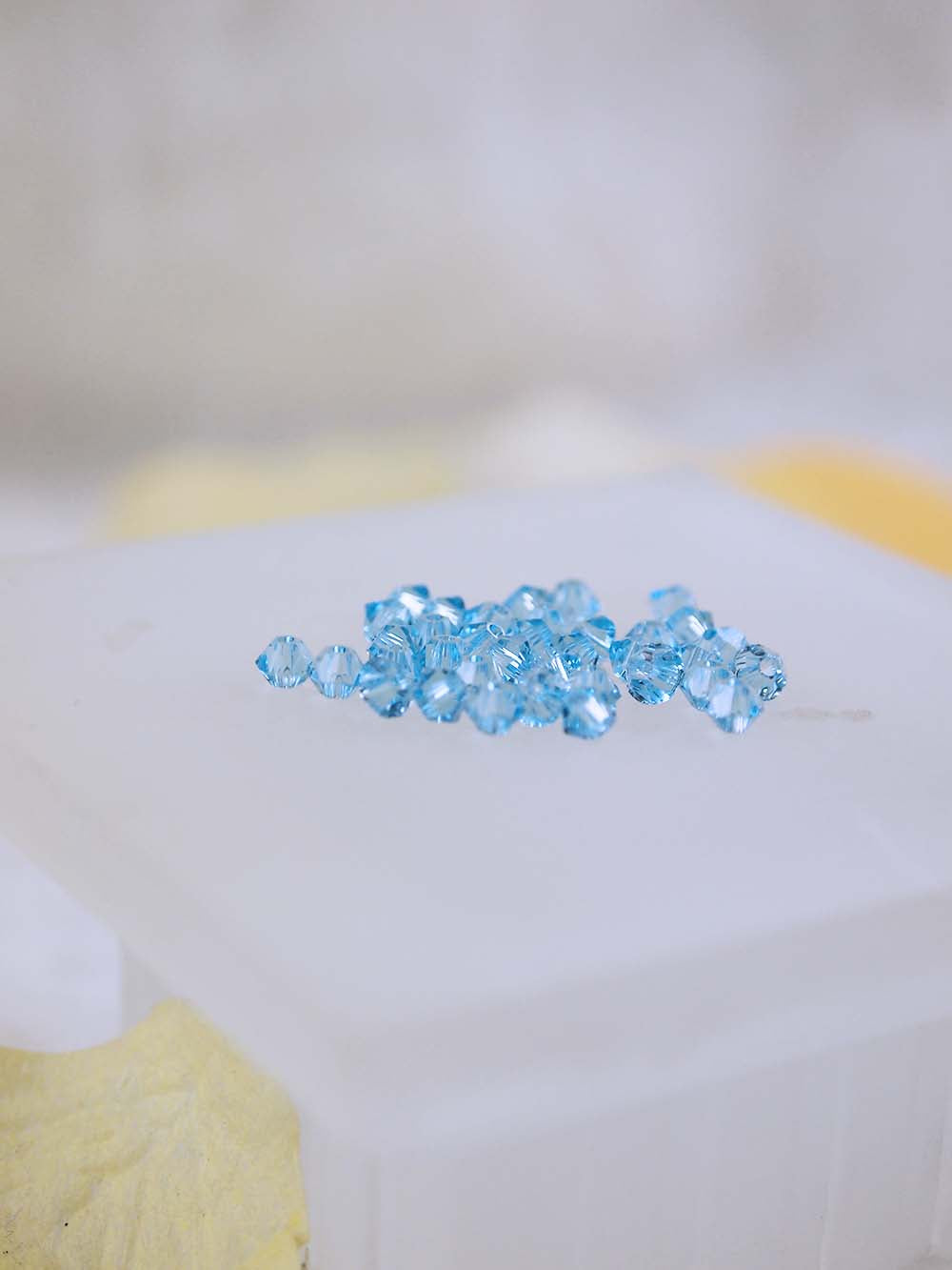 Swarovski Beads 5328 - 3mm - 36pc - Aquamarine