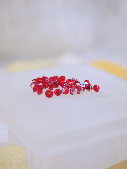 Swarovski Beads 5328 - 3mm - 36pc - Light Siam AB
