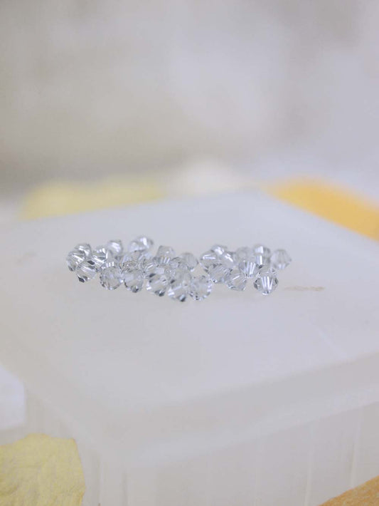 Swarovski Beads 5328 - 3mm - 36pc - Shadow Crystal