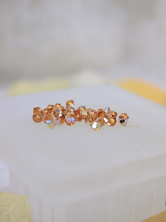 Swarovski Beads 5328 - 3mm - 36pc - Topaz AB
