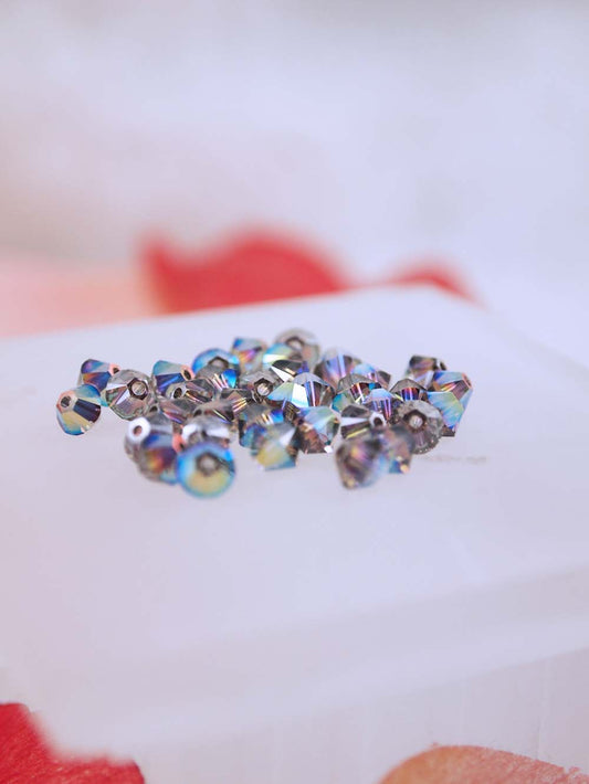 Swarovski Beads 5328 - 4mm - 36pc - Crystal AB Satin