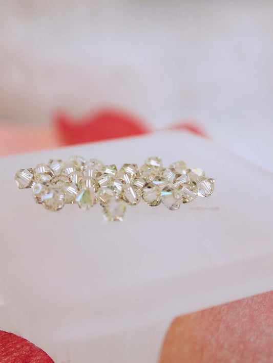 Swarovski Beads 5328 - 4mm - 36pc - Crystal Luminous Green
