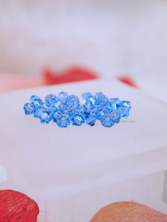 Swarovski Beads 5328 - 4mm - 36pc - Medium Sapphire