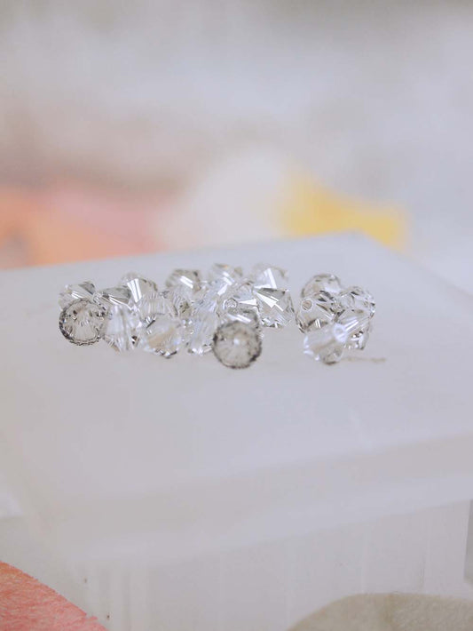 Swarovski Beads 5328 - 5mm - 24pc - Crystal Silver Shade