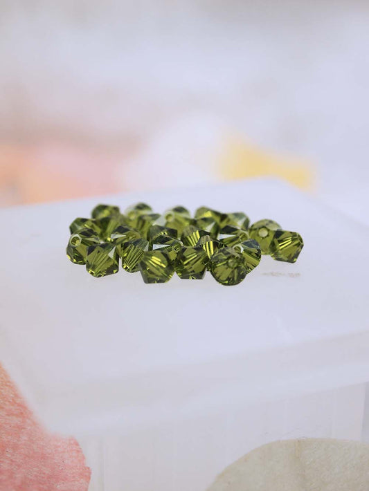 Swarovski Beads 5328 - 5mm - 24pc - Olivine