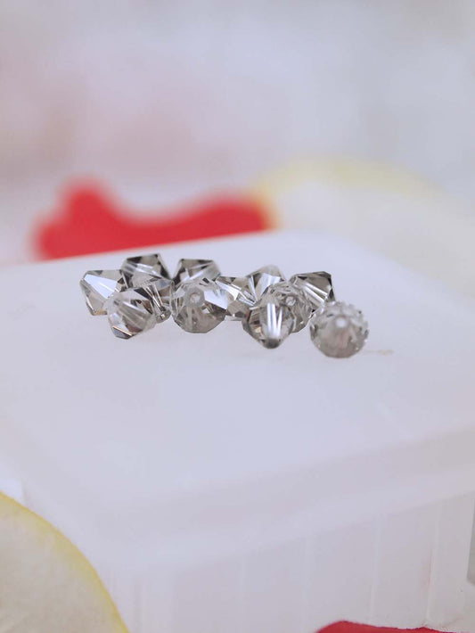 Swarovski Beads 5328 - 6mm - 12pc - Crystal Satin