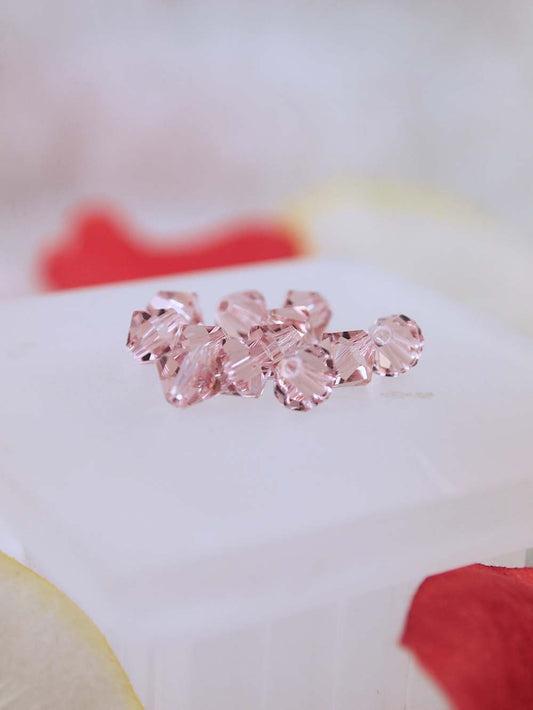 Swarovski Beads 5328 - 6mm - 12pc - Vintage Rose