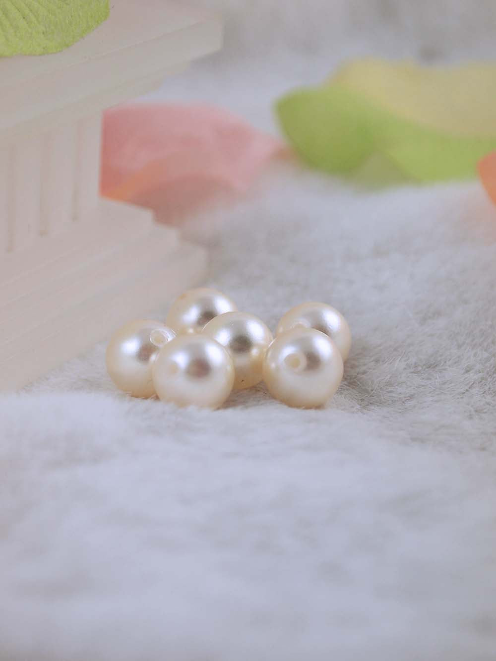 Swarovski Pearls 5810 10mm 6pc Crystal Creamrose Pearl