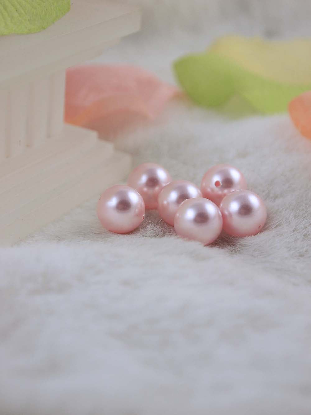 Swarovski Pearls 5810 10mm 6pc Crystal Rosaline Pearl