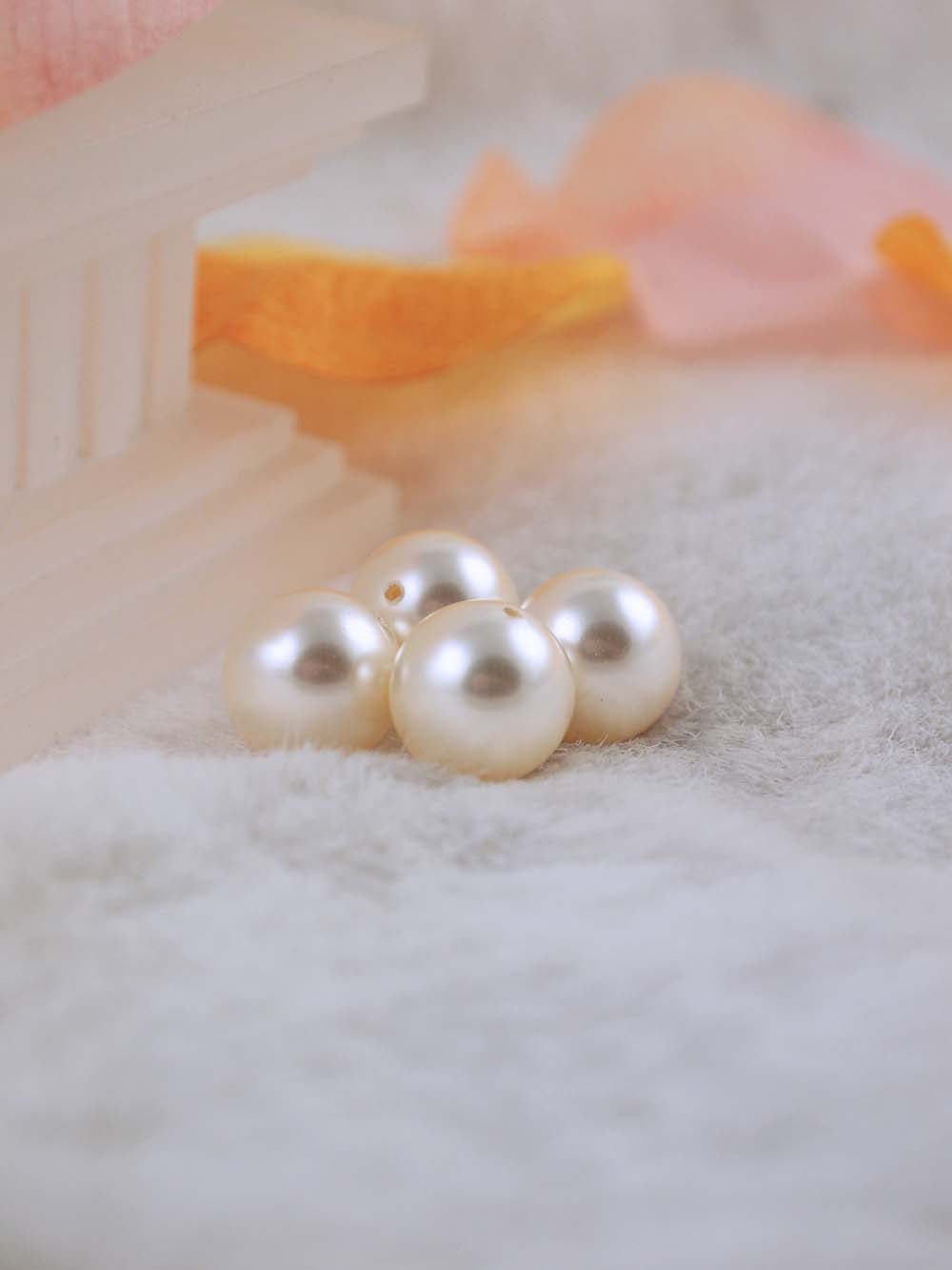 Swarovski Pearls 5810 12mm 6pc Crystal Cream Pearl