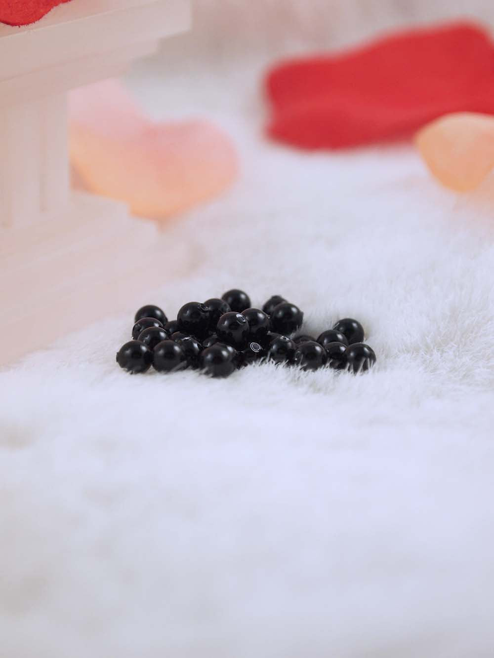 Swarovski Pearls 5810 4mm 36pc Crystal Mystic Black Pearl