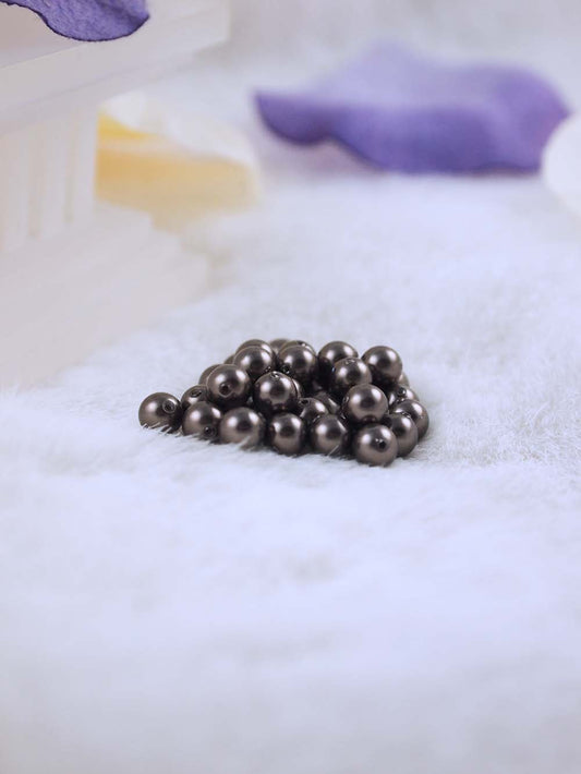 Swarovski Pearls 5810 5mm 36pc Crystal Brown Pearl