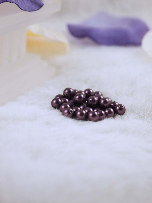 Swarovski Pearls 5810 5mm 36pc Crystal Burgundy Pearl
