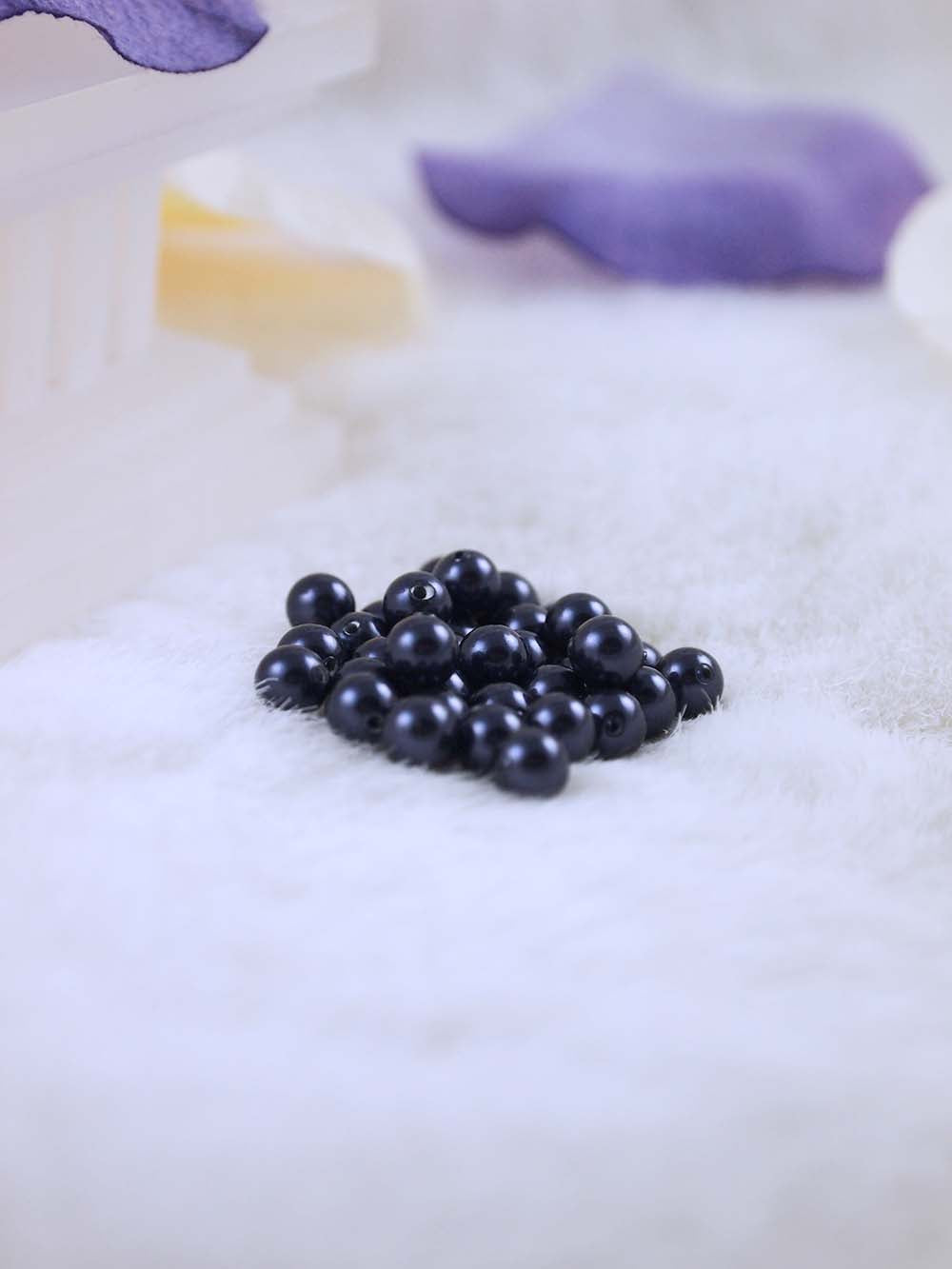 Swarovski Pearls 5810 5mm 36pc Crystal Dark Purple Pearl