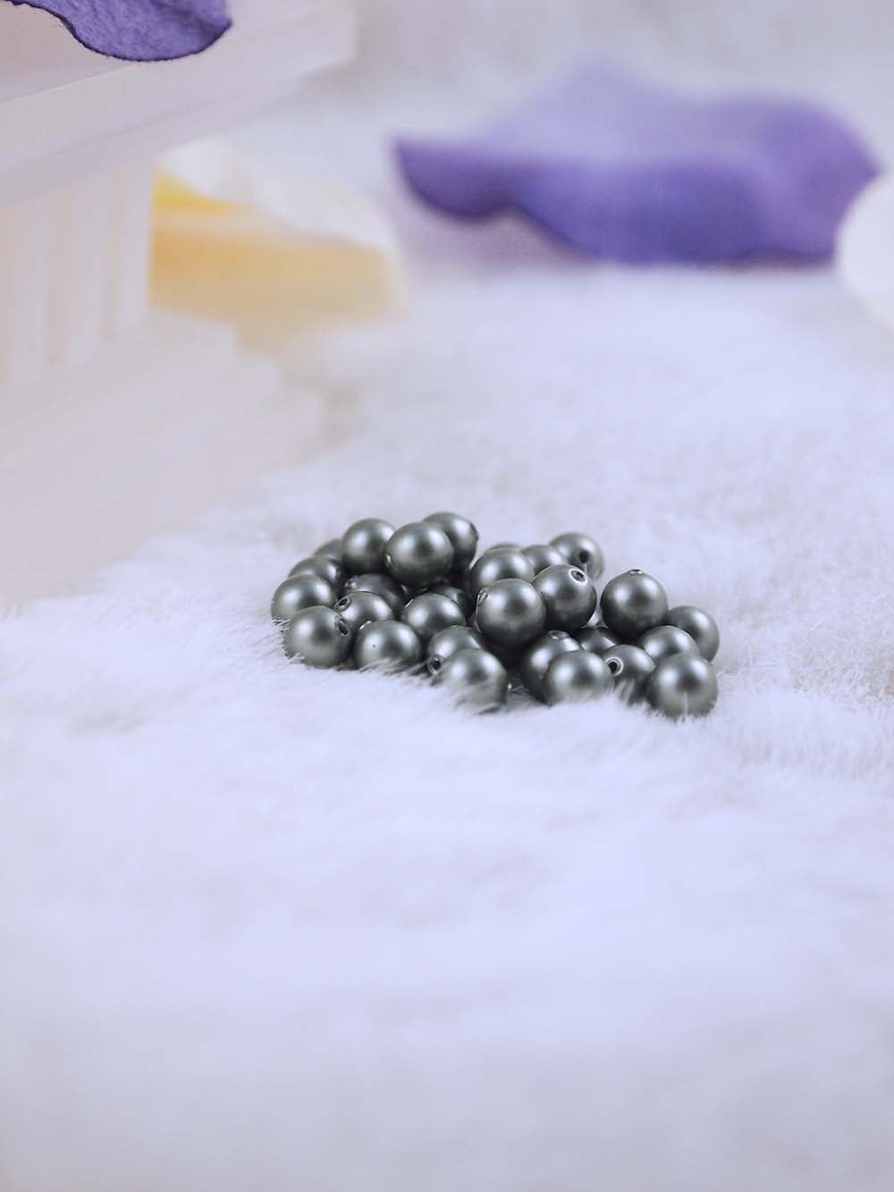 Swarovski Pearls 5810 5mm 36pc Crystal Powder Green Pearl