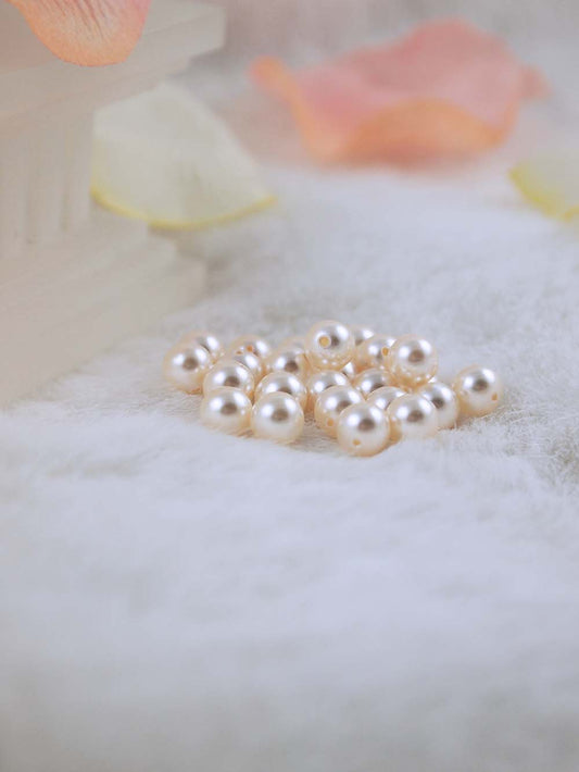 Swarovski Pearls 5810 6mm 24pc Crystal Creamrose Light Pearl