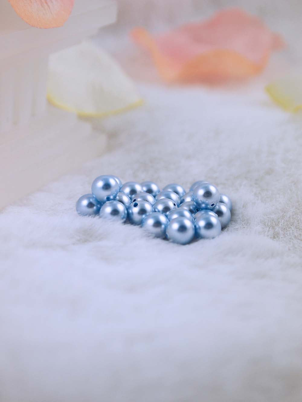 Swarovski Pearls 5810 6mm 24pc Crystal Light Blue Pearl