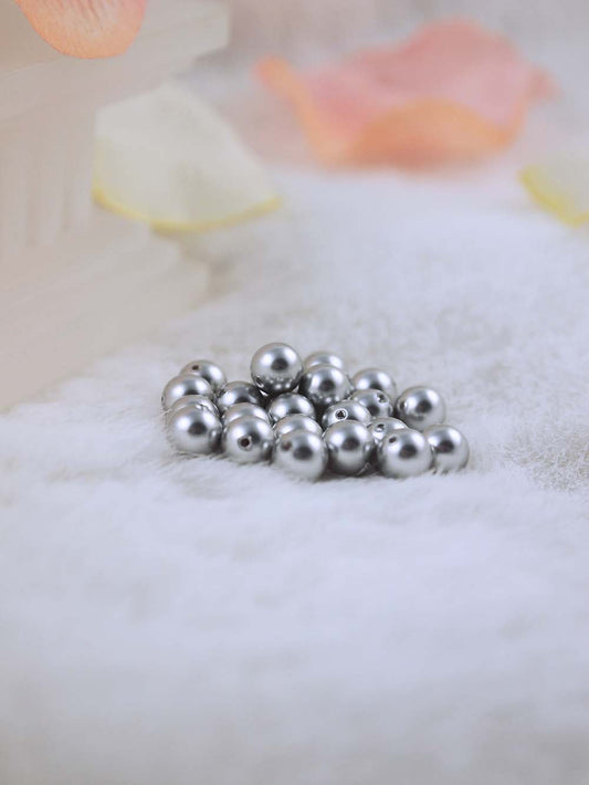 Swarovski Pearls 5810 6mm 24pc Crystal Light Grey Pearl
