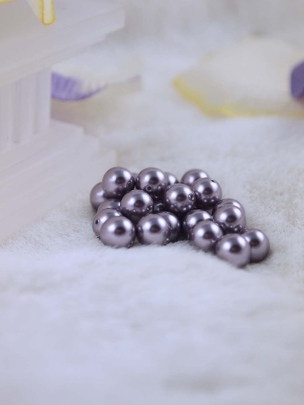 Swarovski Pearls 5810 7mm 12pc Crystal Mauve Pearl
