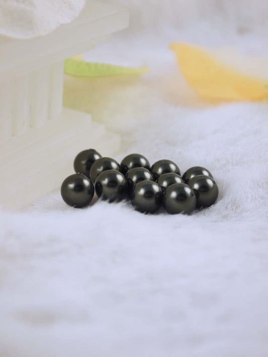 Swarovski Pearls 5810 8mm 12pc Crystal Dark Green Pearl