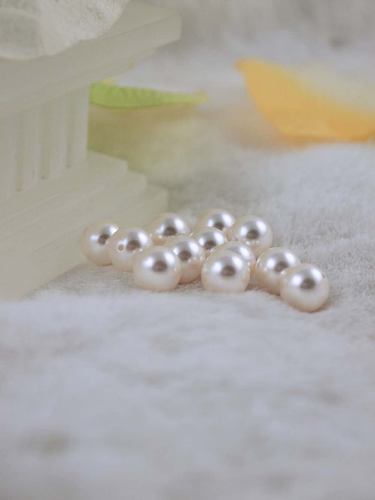 Swarovski Pearls 5810 8mm 12pc Crystal White Pearl