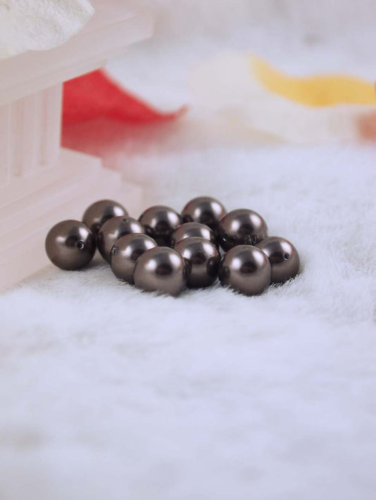 Swarovski Pearls 5810 9mm 12pc Crystal Brown Pearl