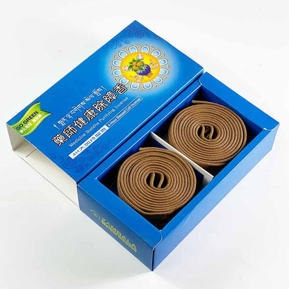 Zambala Medicine Buddha Incense Coils (4hrs)